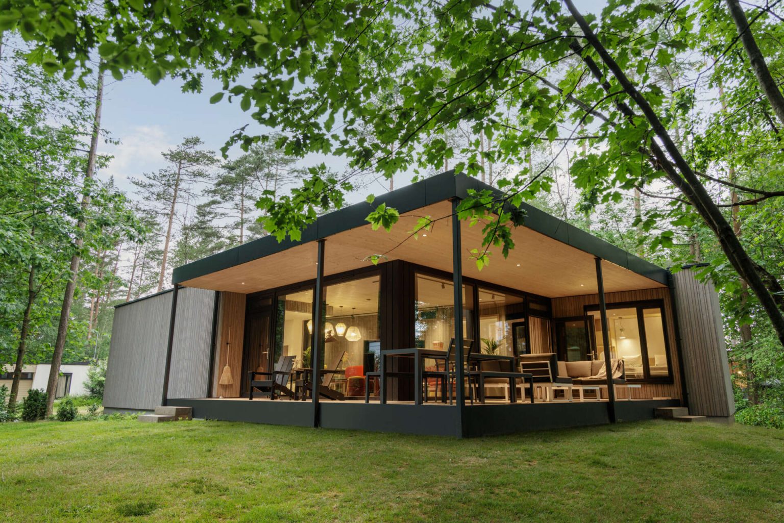 maison préfabriquée et modulaire 88m2 Center Parcs