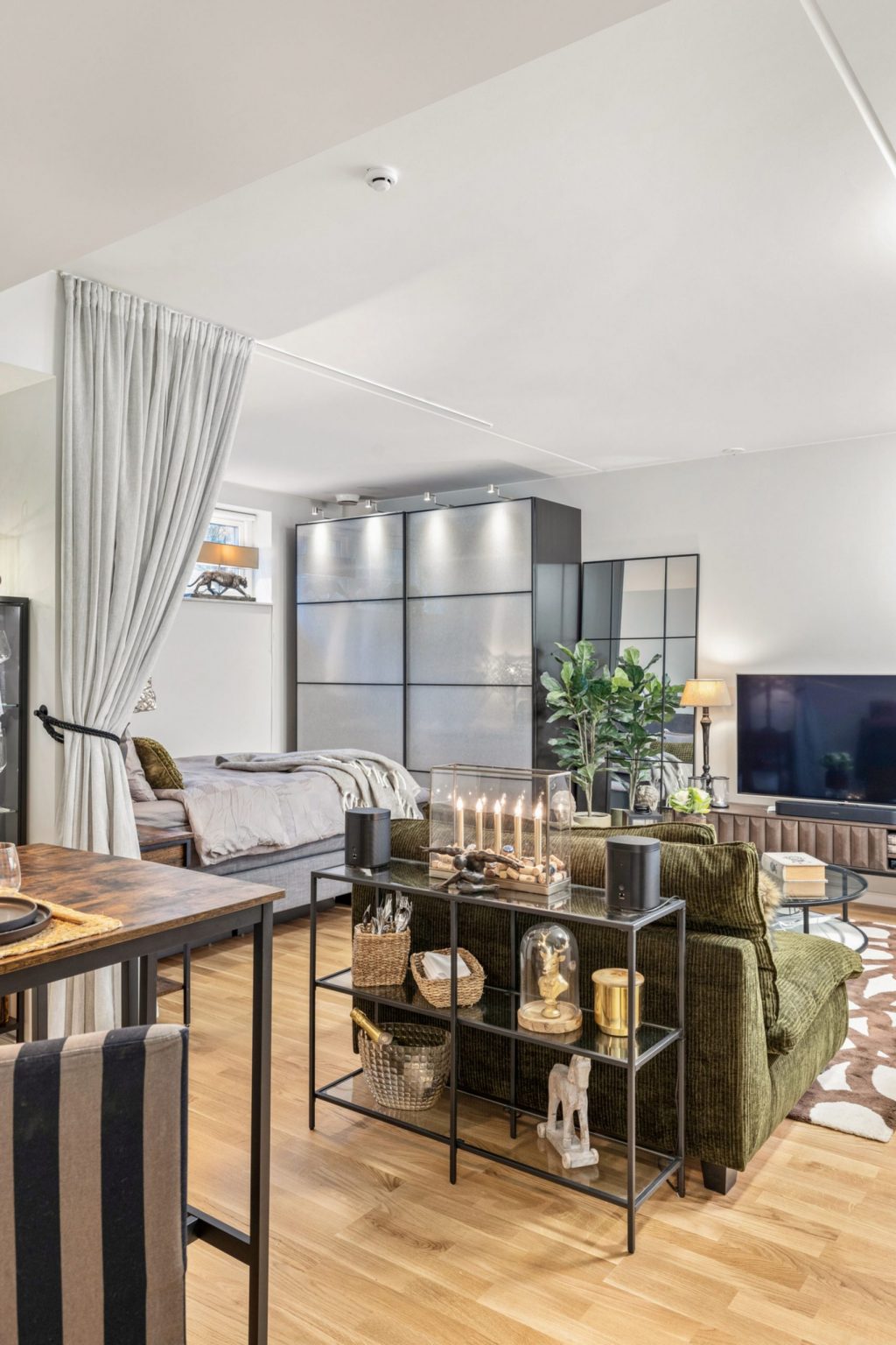 Un studio moderne et bien organisé de 35m2 en location