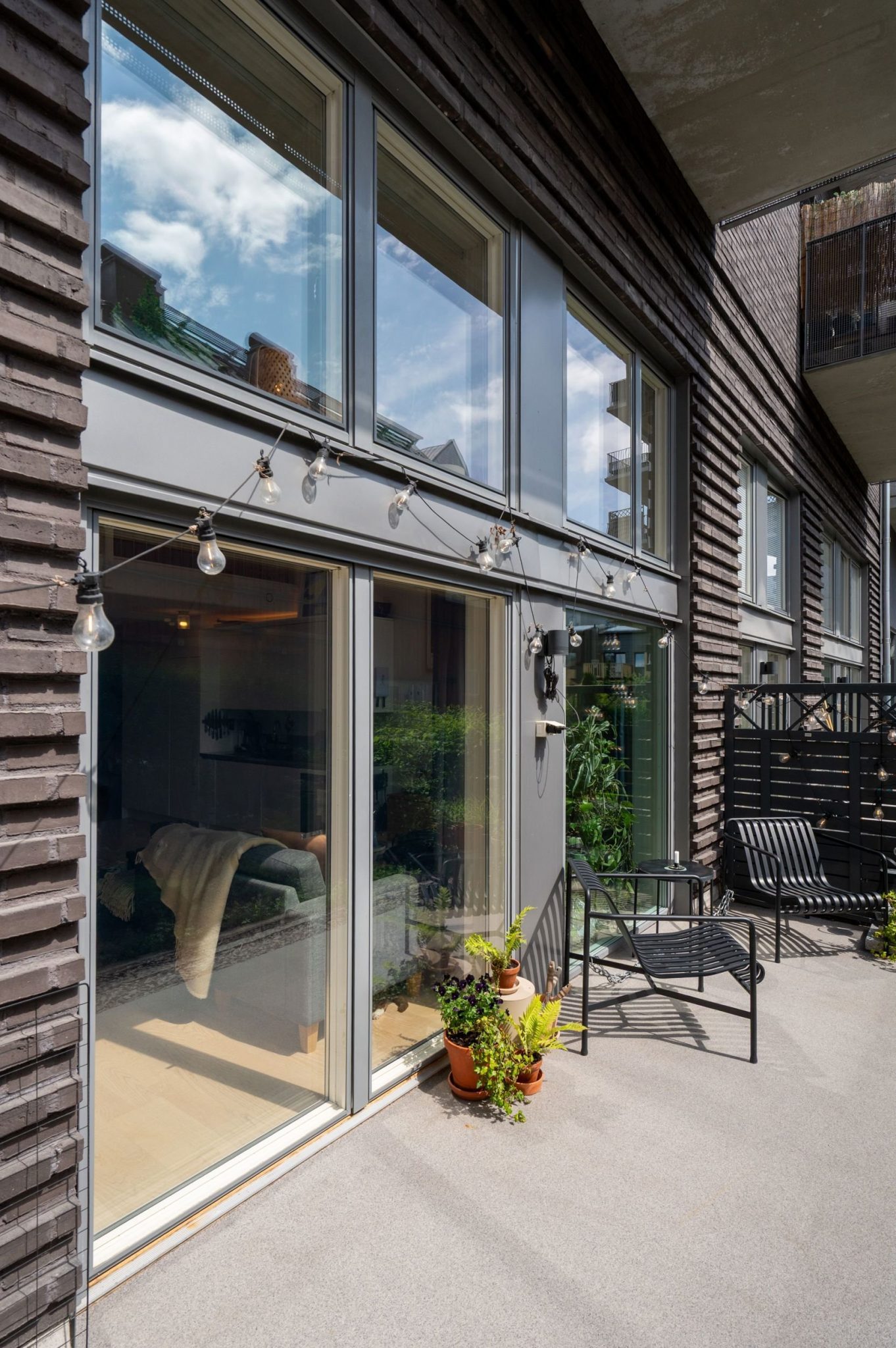 jardin pation appartement 