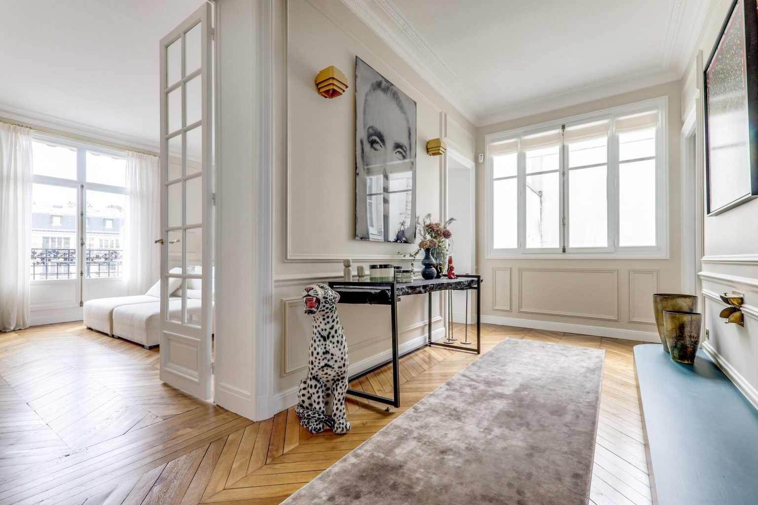 aménagement couloir déco été 2025 Crédit photo : @adorarenovation