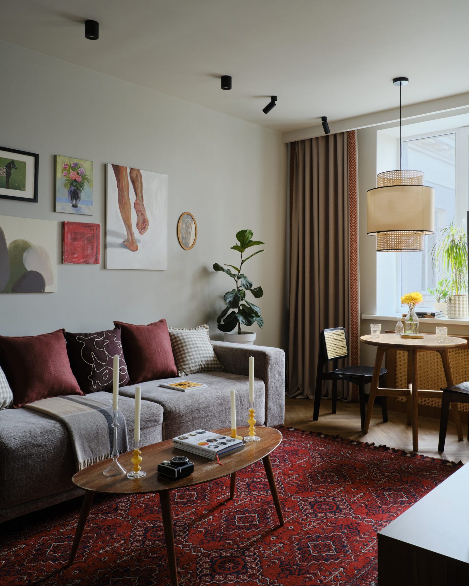 Un appartement de 45m2 en style vintage plein de charme