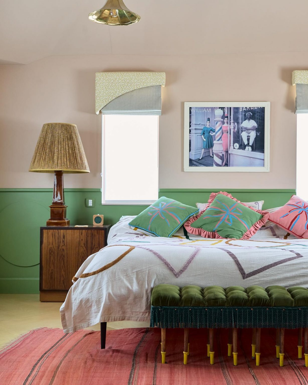 chambre décoration originale colorée