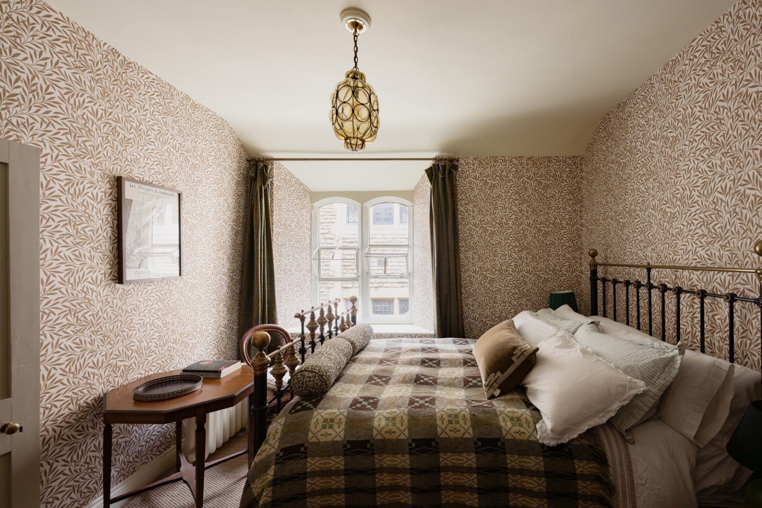chambre décoration campagne chic maison anglaise
