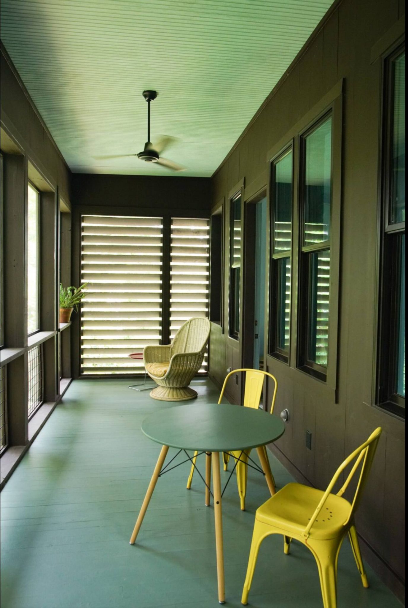 terrasse abritée