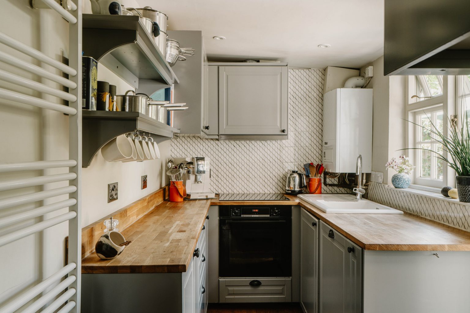 petite cuisine en U petite maison ancienne de 98m2