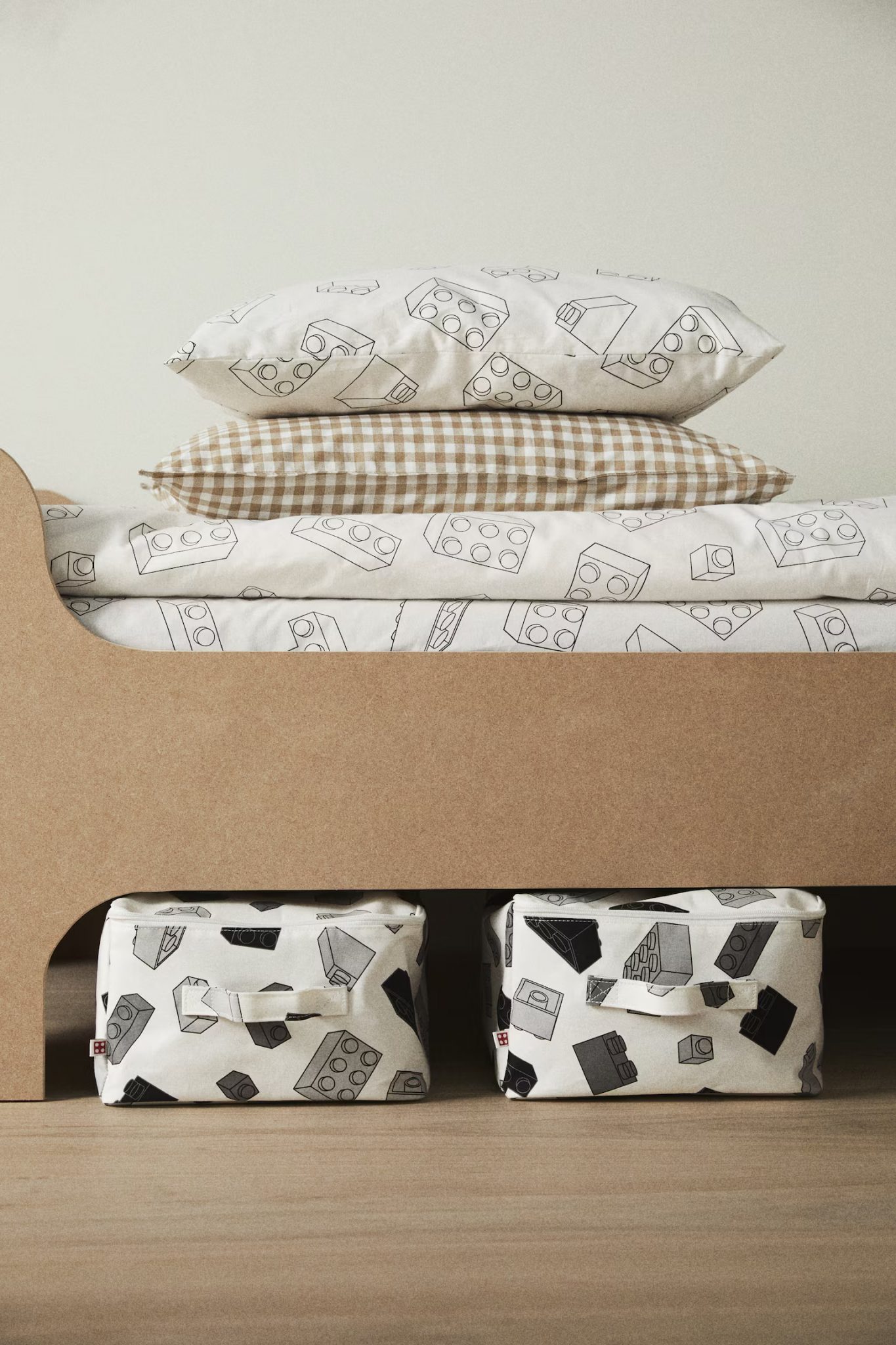 linge de lit LEGO et H&M Home