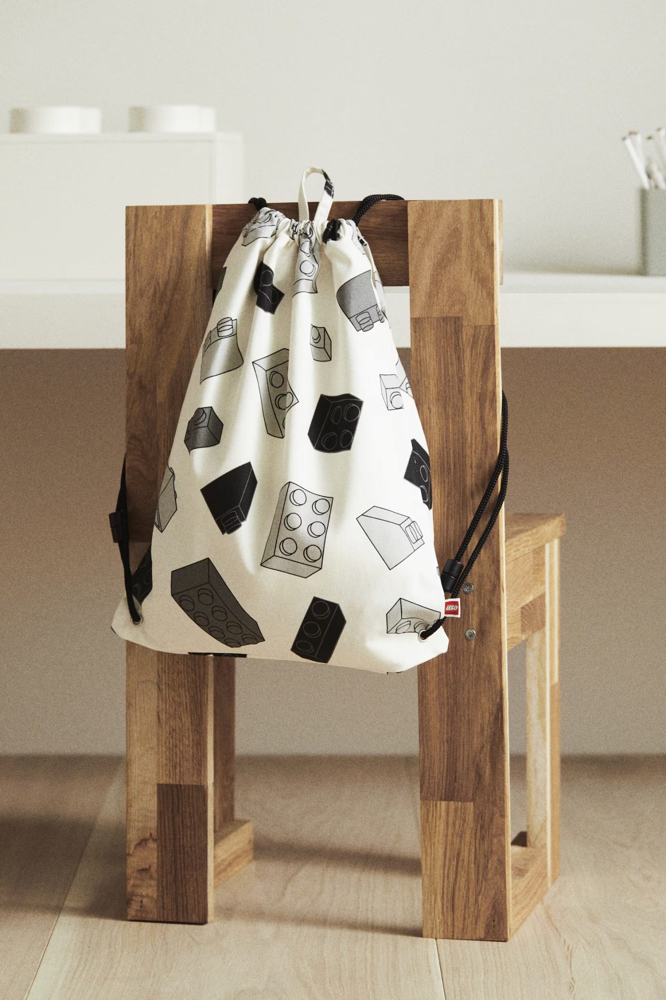 sac de rangement jouet LEGO et H&M Home