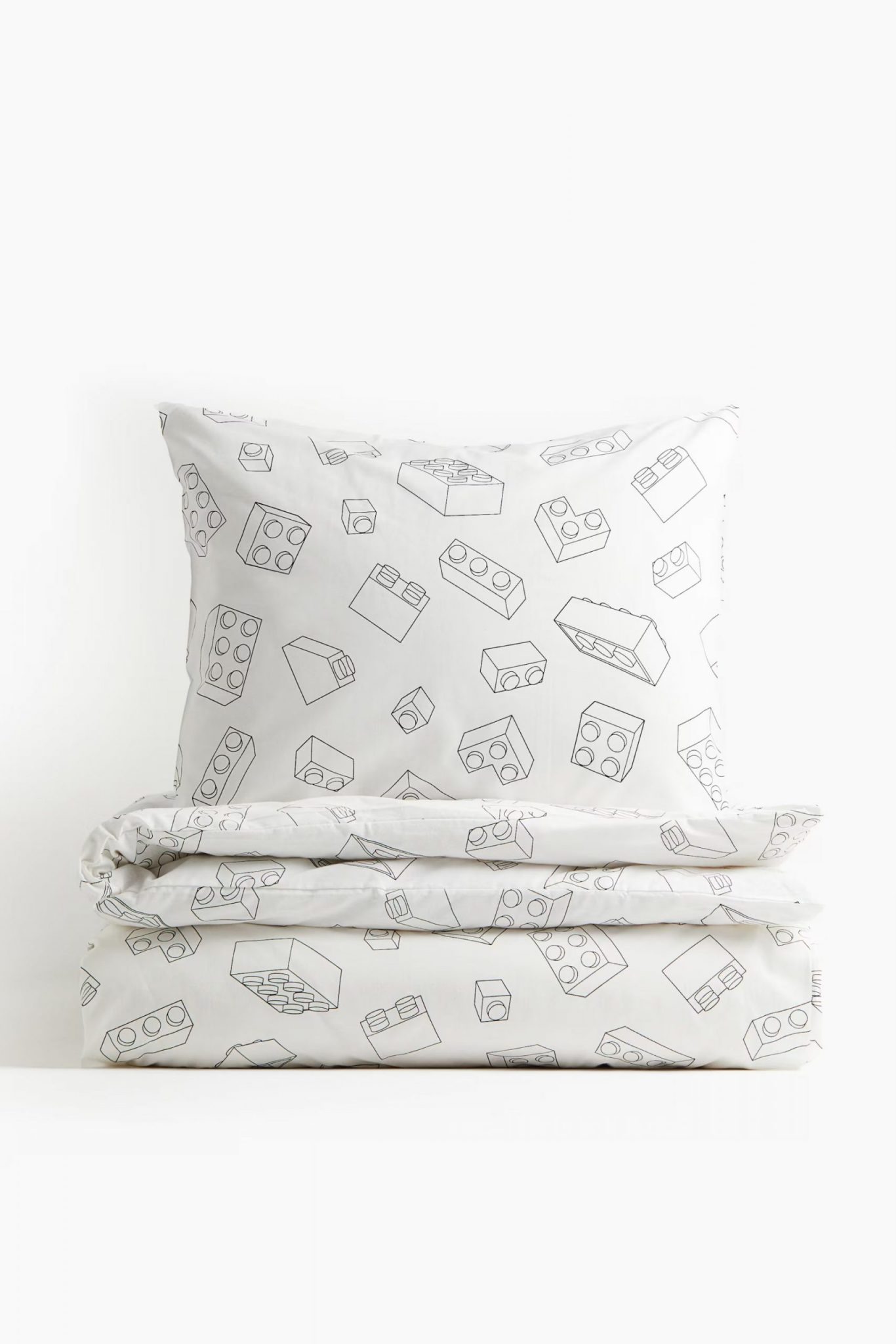 linge de lit LEGO et H&M Home
