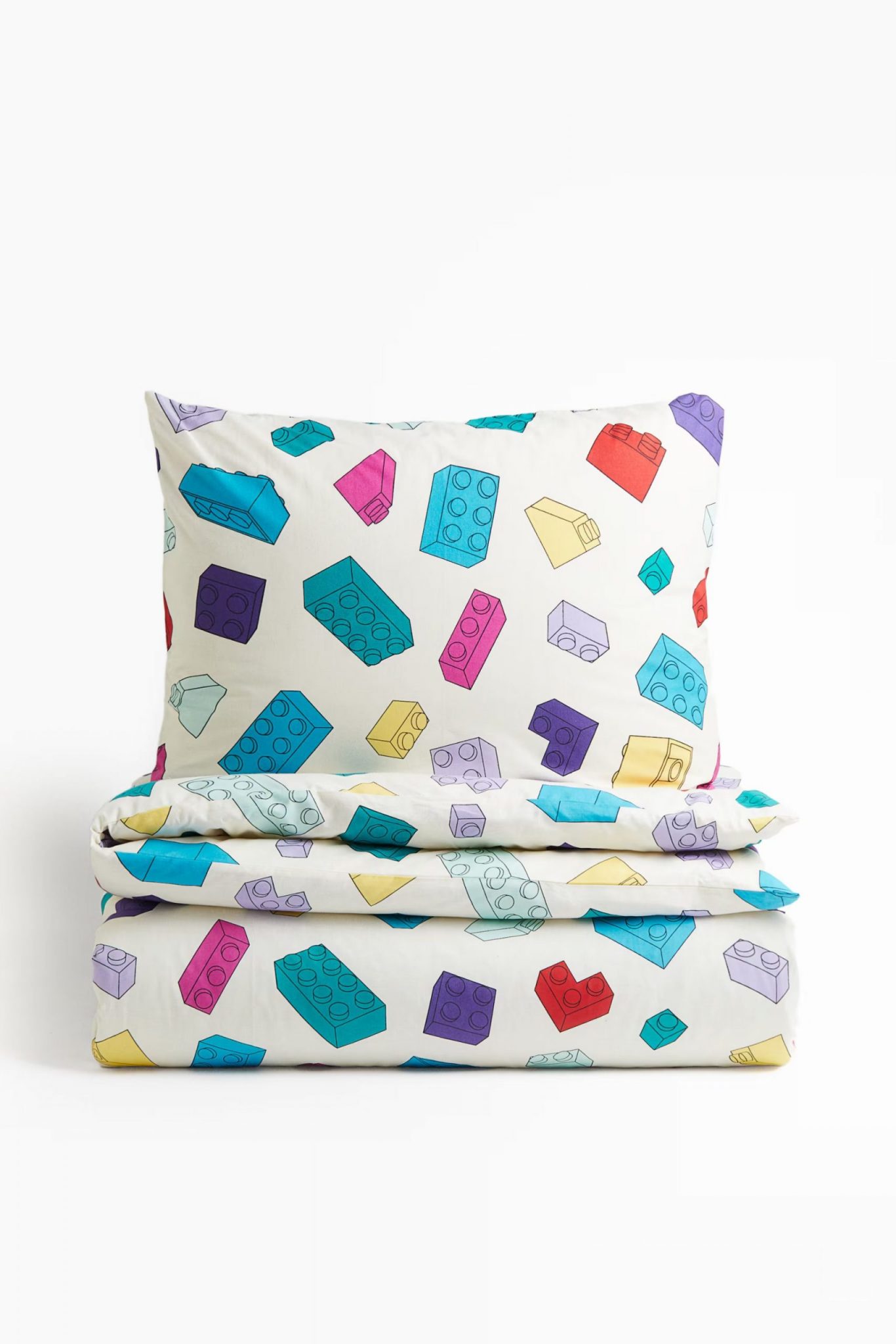 linge de lit LEGO et H&M Home