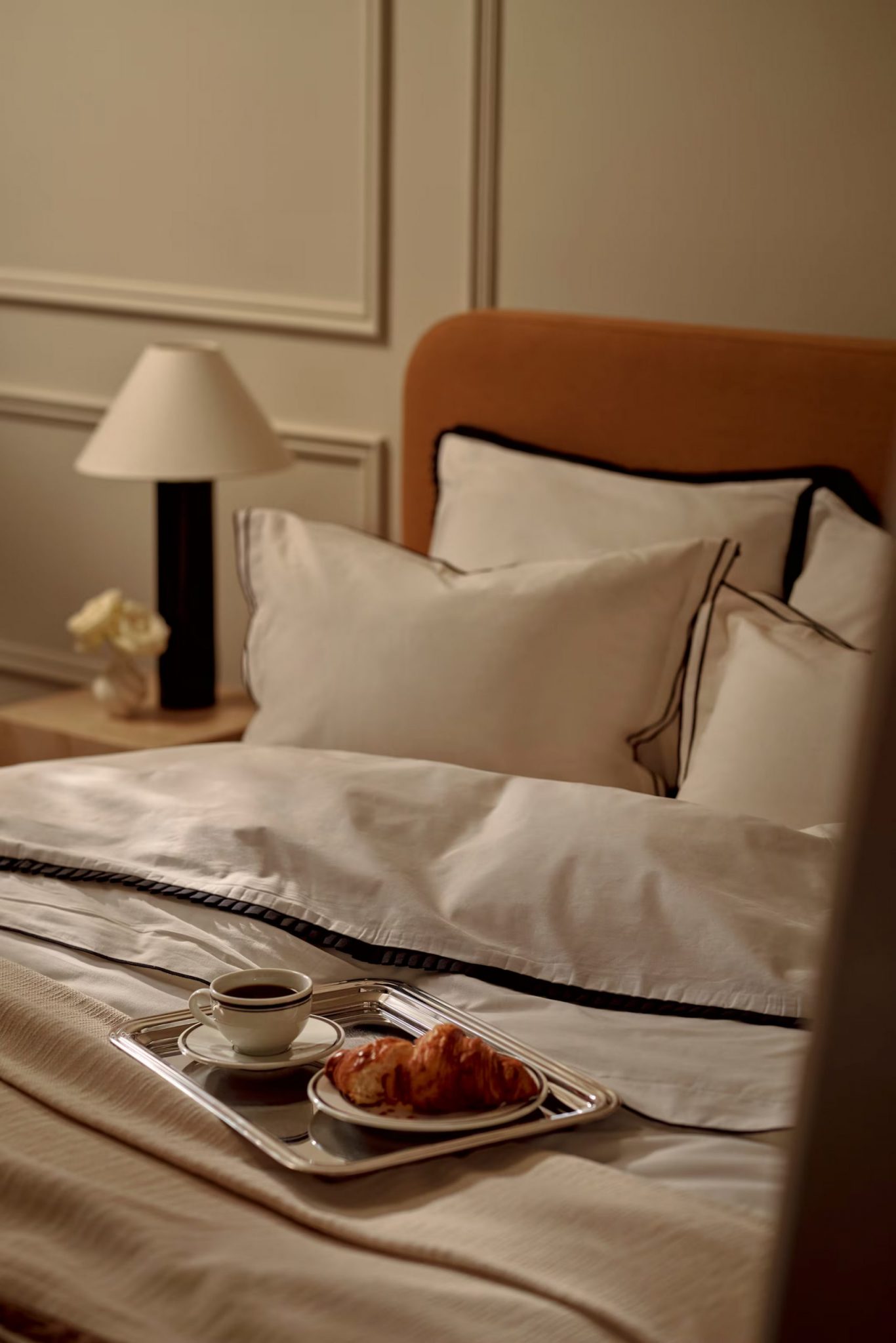 chambre style hôtel de luxe décoration automne H&M Home