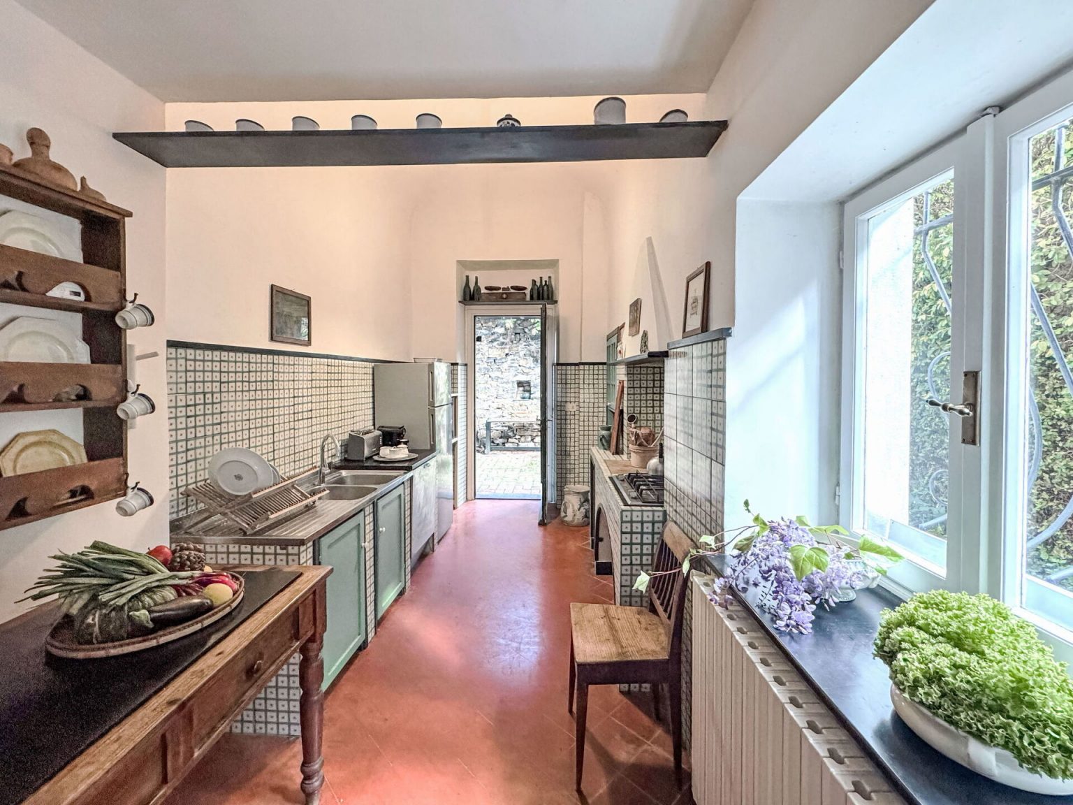 cuisine maison Italie décoration rustique et vintage