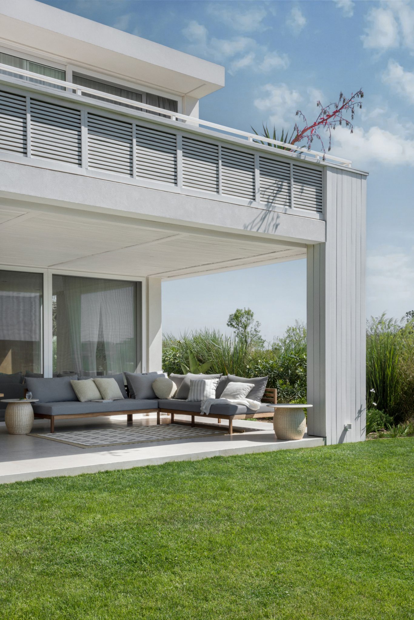 terrasse maison contemporaine