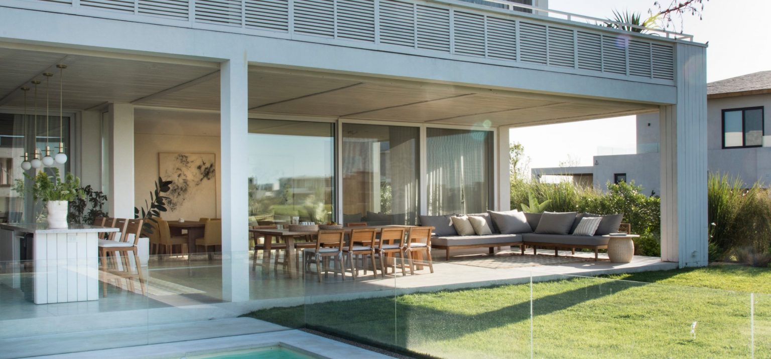 terrasse maison contemporaine