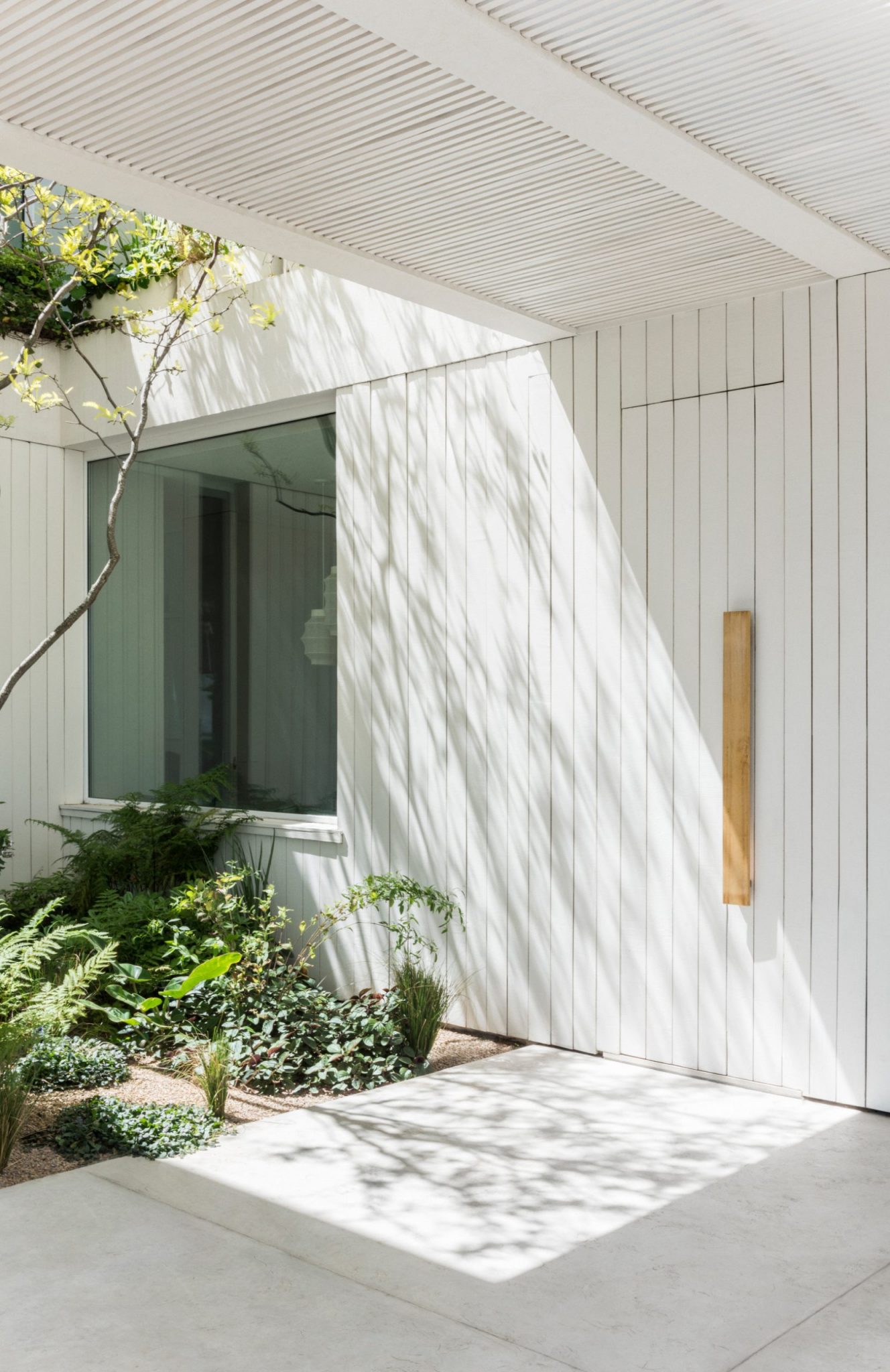 entrée maison moderne