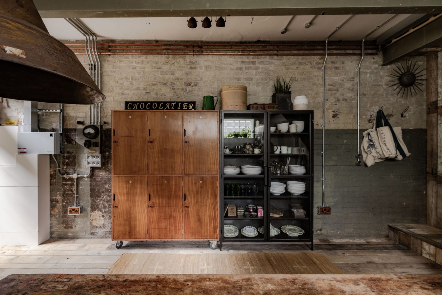 cuisine maison loft décoration vintage