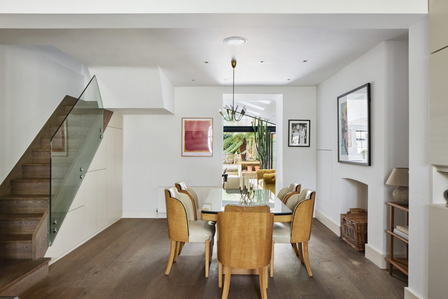 salle à manger style vintage maison Londres