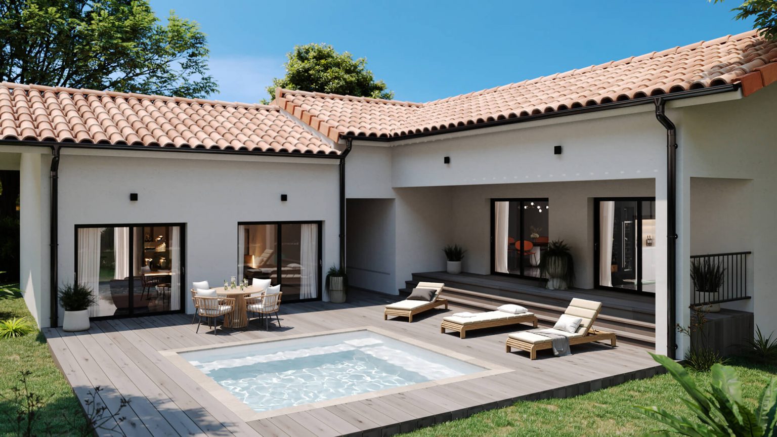 mini piscine Aboral