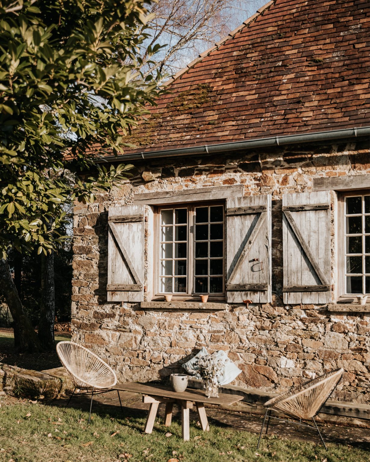maison de campagne en pierres la Petite Grange des Vignes Dordogne