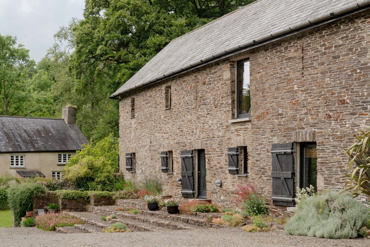 maison ancienne rénovée dans la campagne anglaise