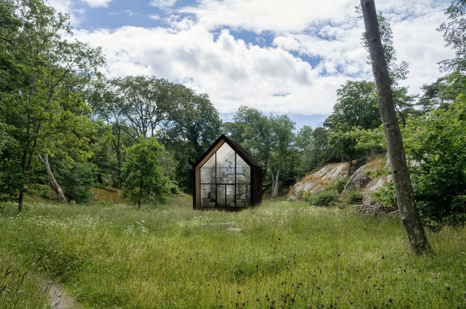 petite maison 40m2 préfabriquée en Alsace par ÜTE