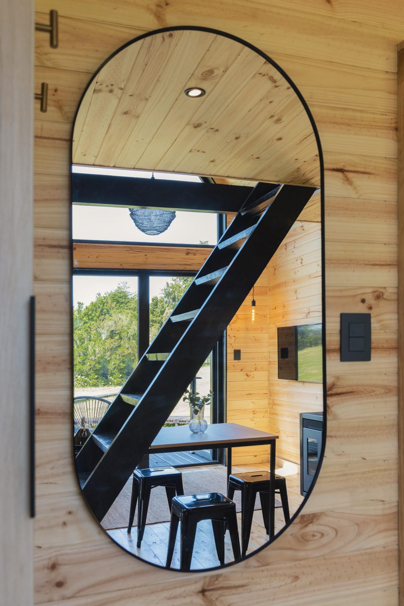salon tiny house cabane Auro