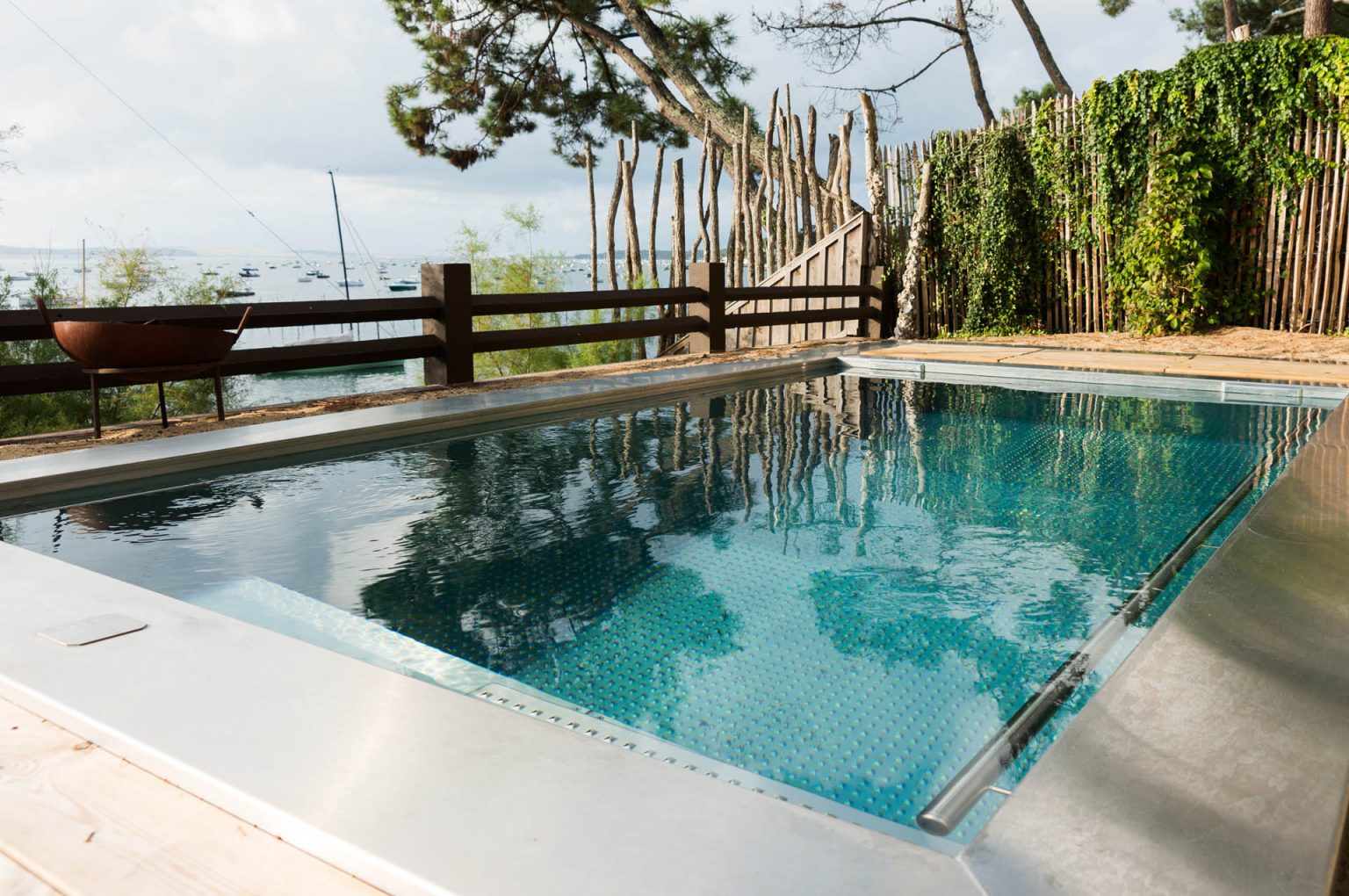 piscine inox