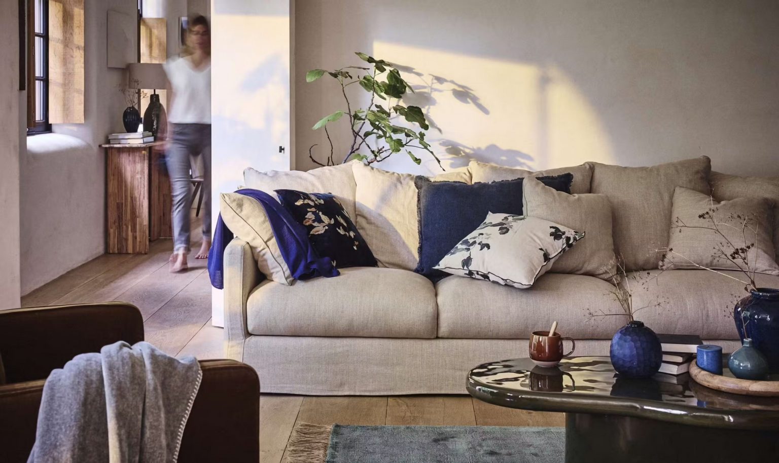 salon collection l'Heure bleue Alinea catalogue automne /hiver 2025/2026