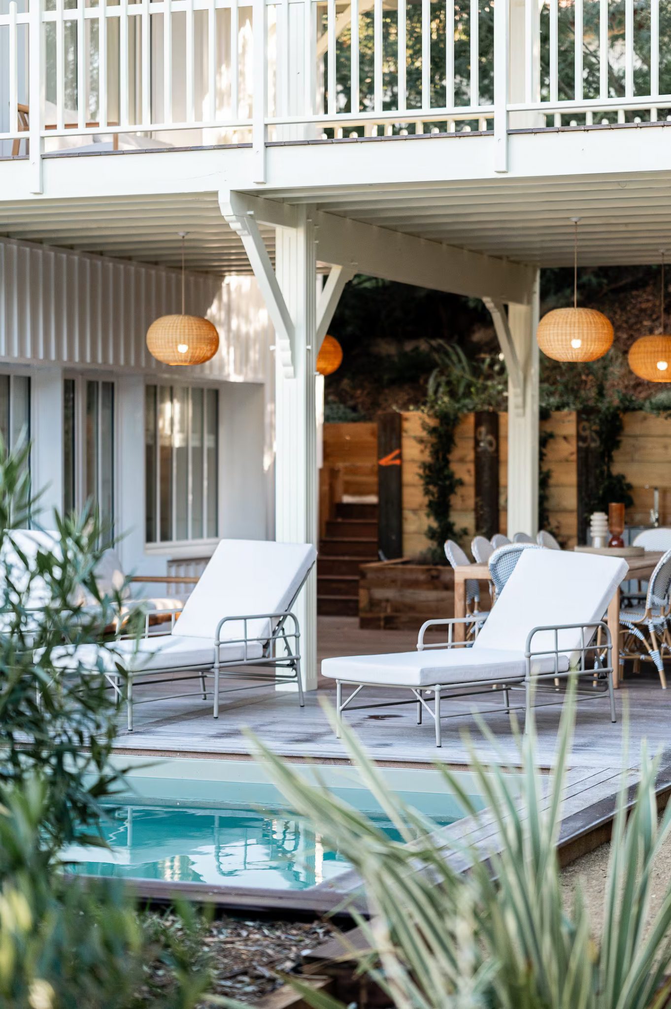 maison en bois bassin d'Arcachon décoration contemporaine