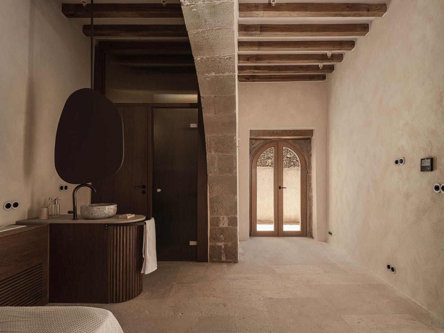 chambre avec salle de bain Corte Interna