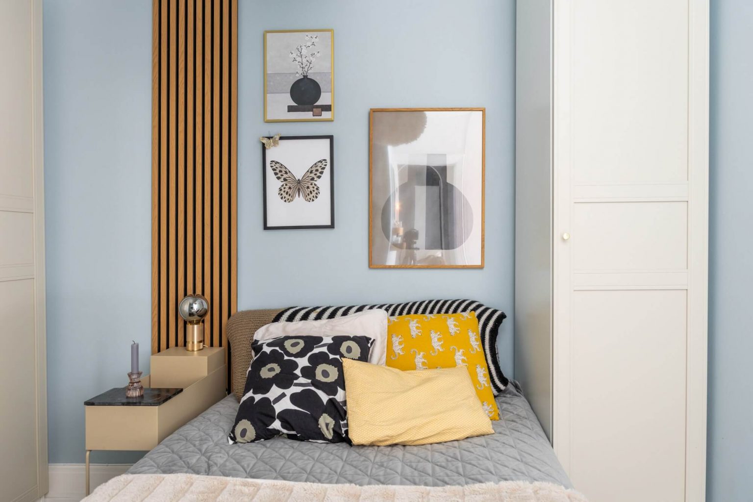 chambre bleue