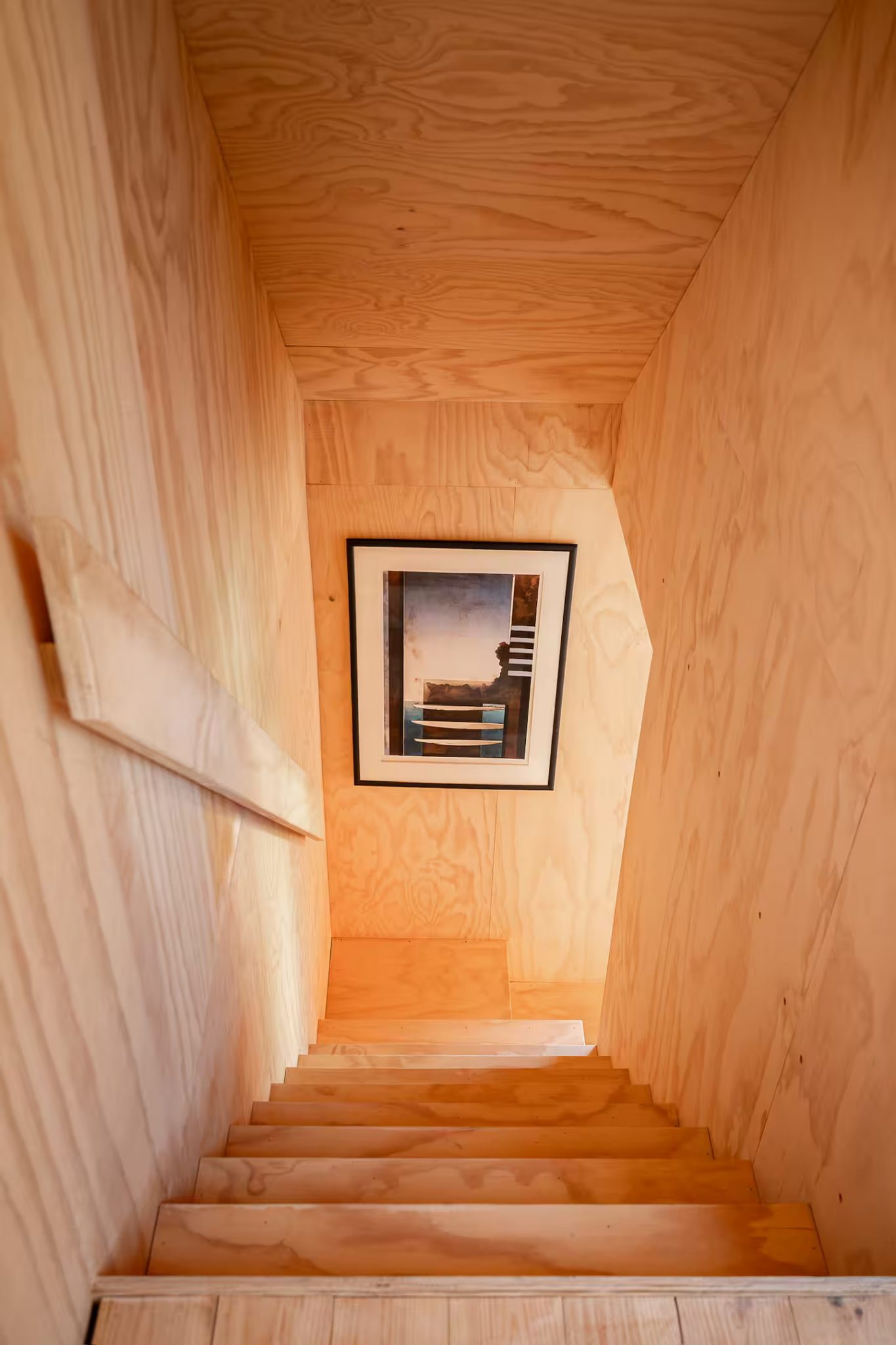escalier bois contreplaqué bouleau