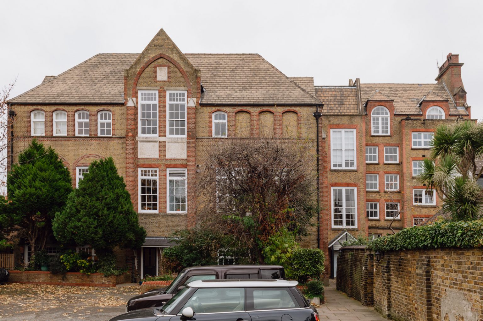 école victorienne en briques Londres