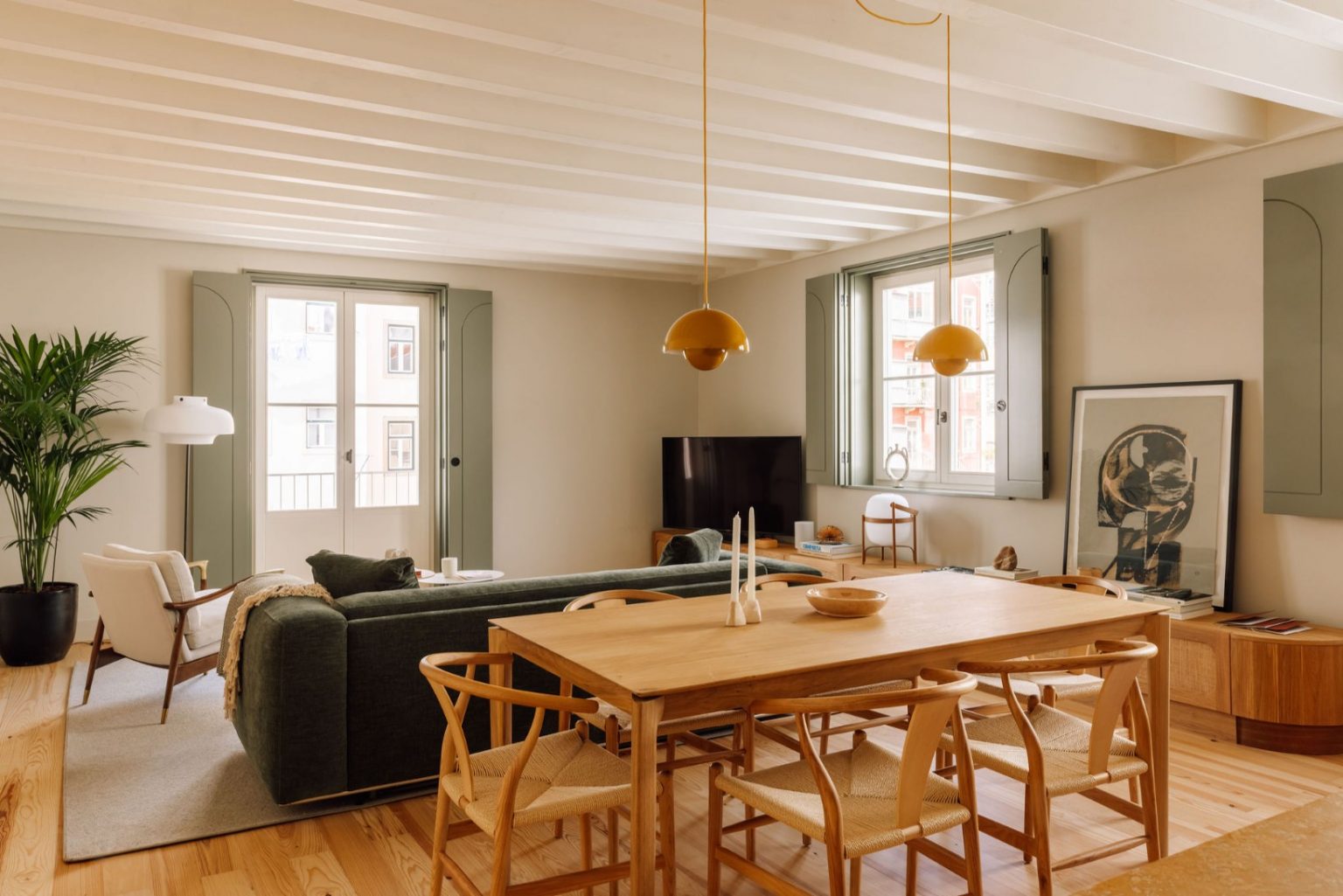 salon et salle à manger décoration contemporaine