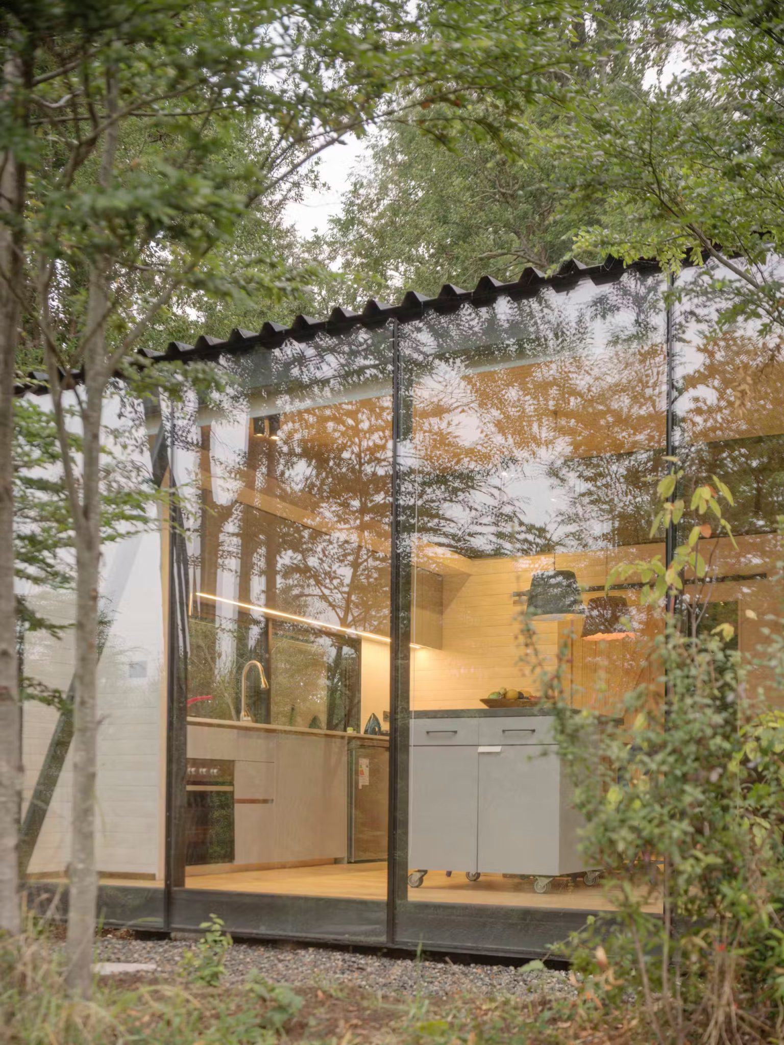 petite maison vitrée de 56m2