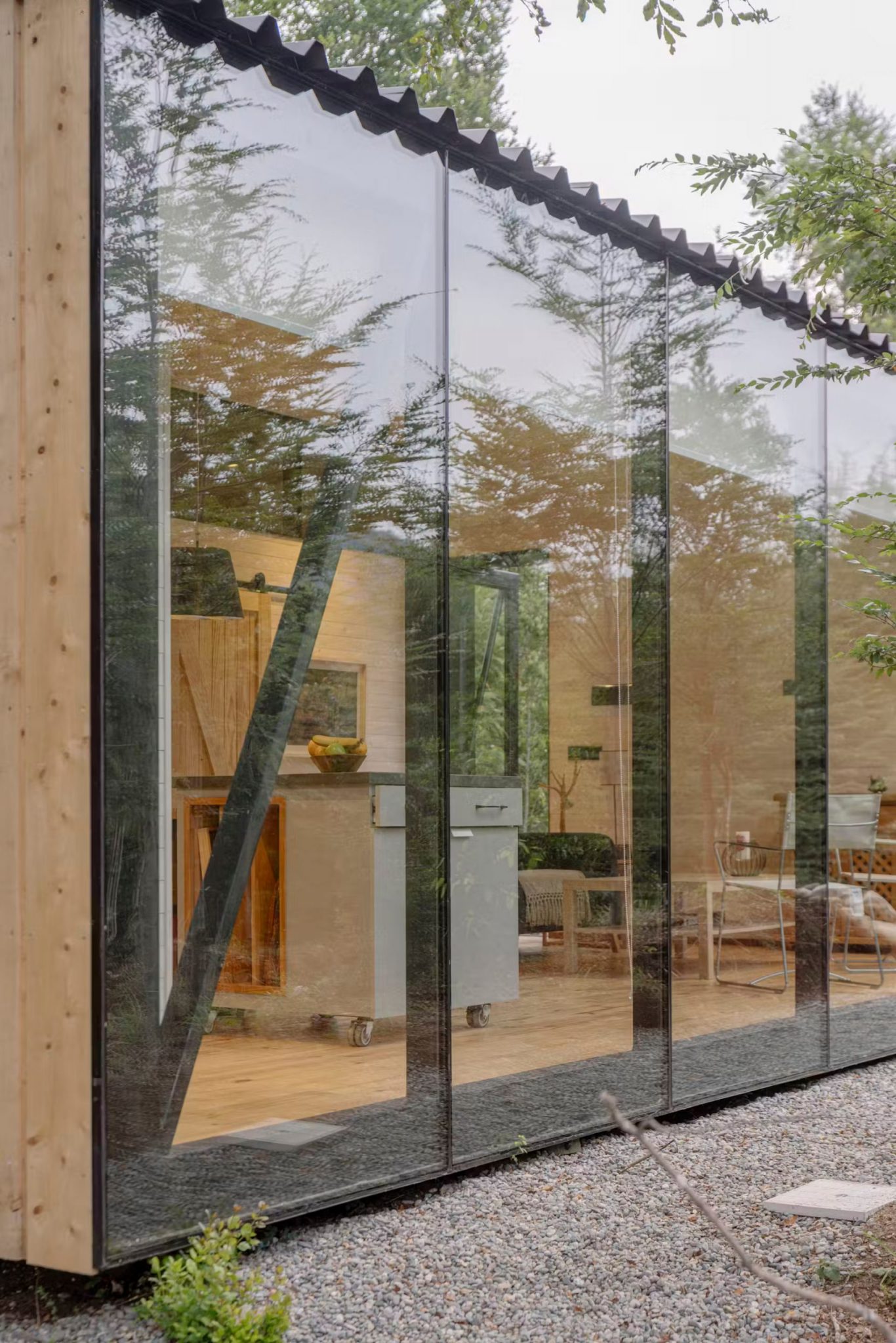 petite maison vitrée de 56m2