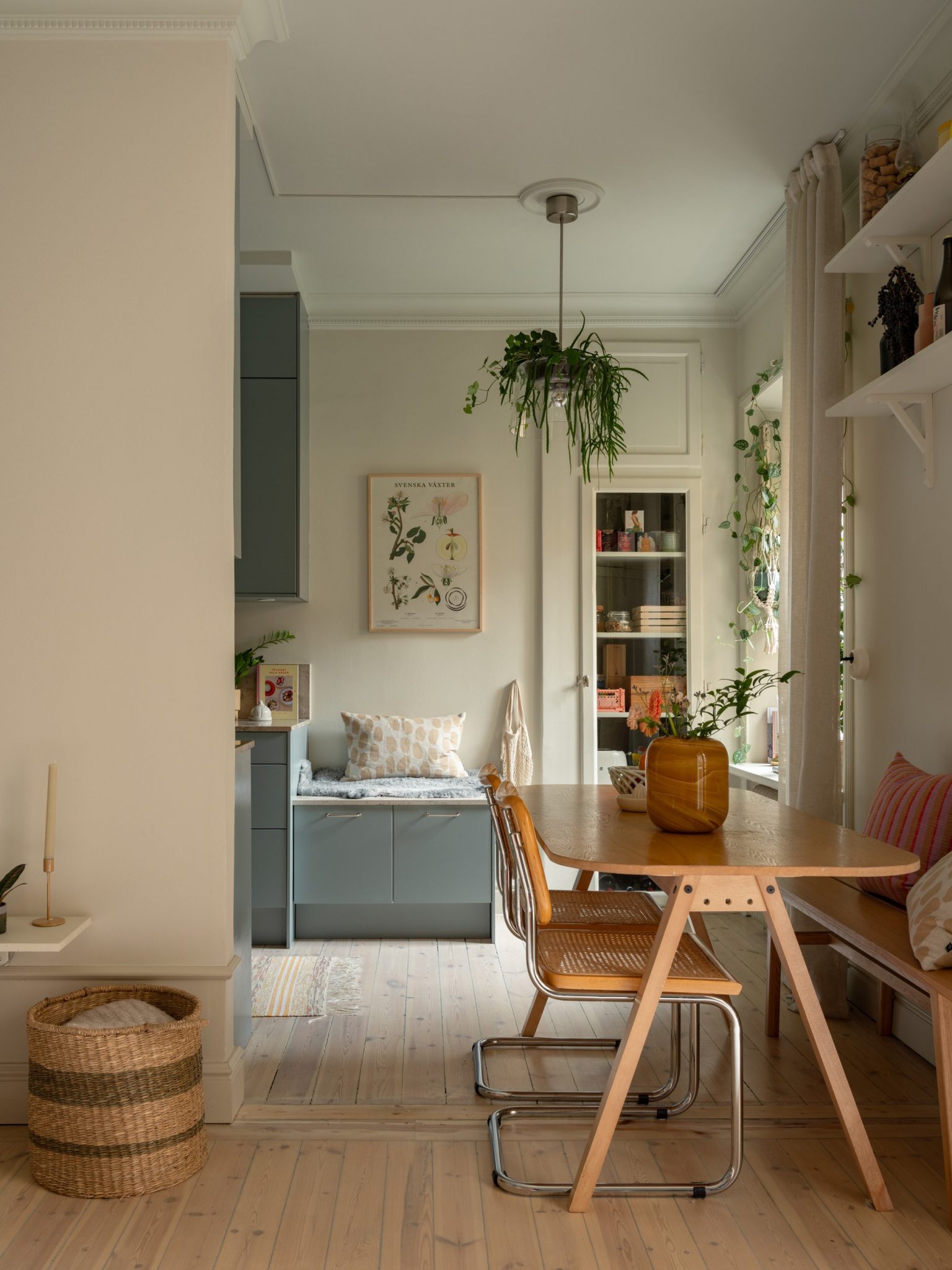 salon et cuisine semi ouverte appartement 76m2