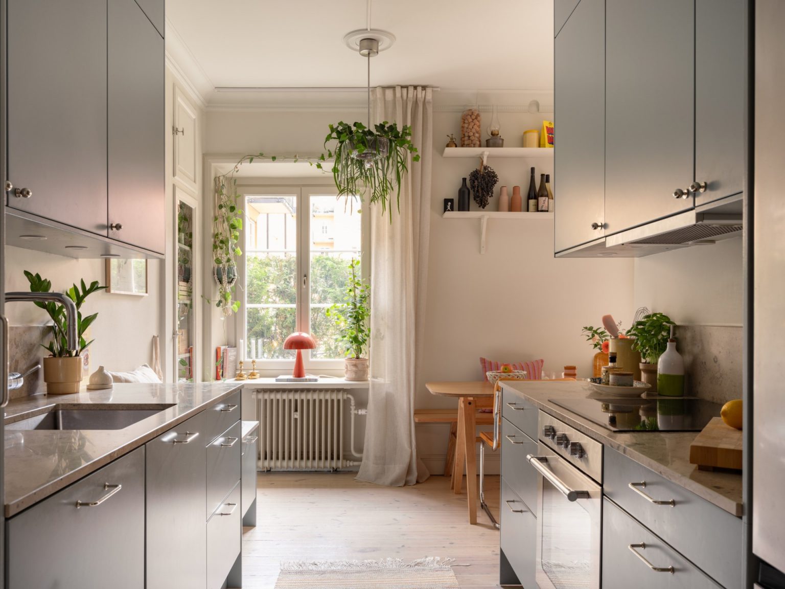 cuisine semi ouverte appartement 76m2