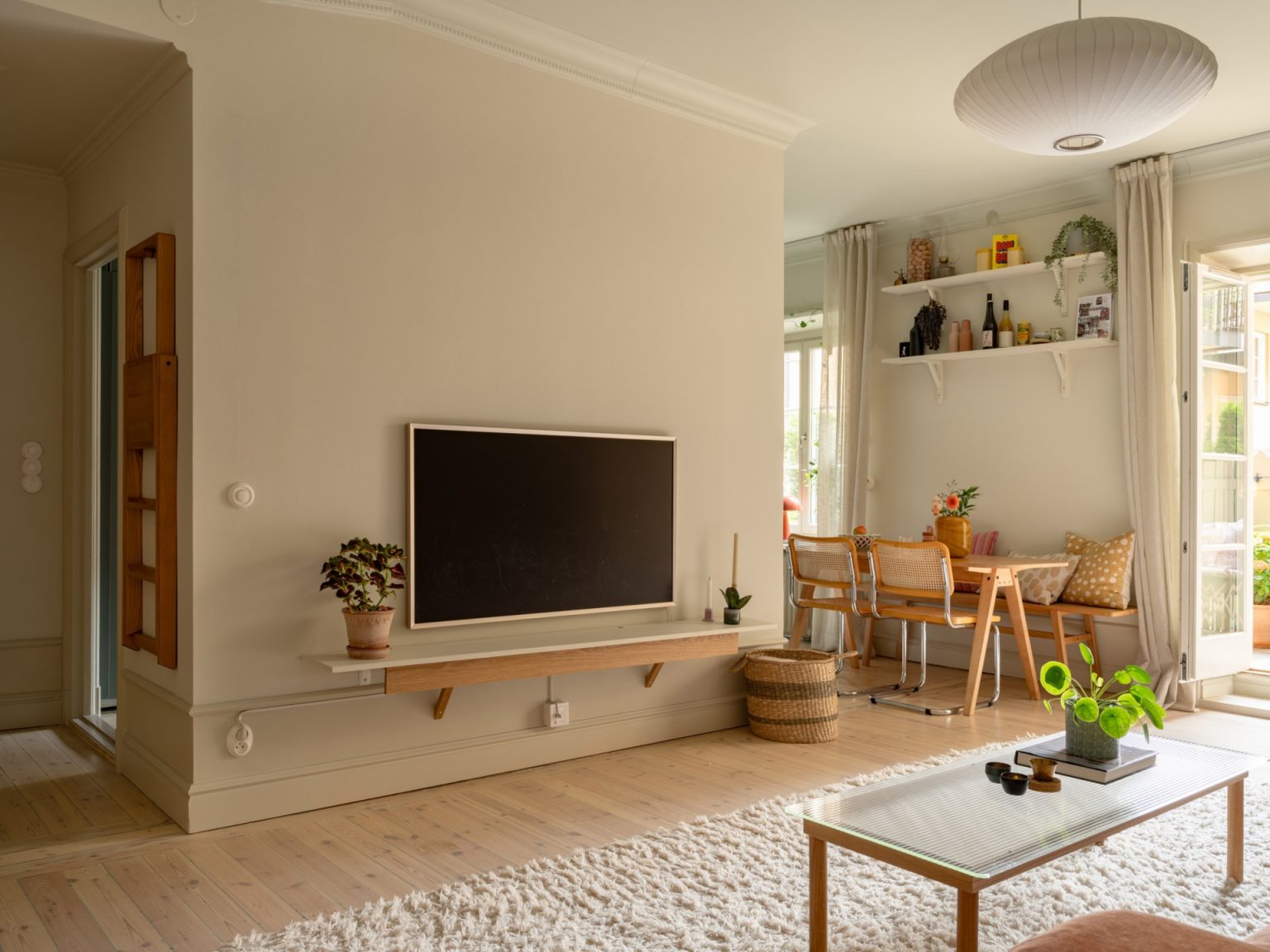 salon et salle à manger décoration scandinave