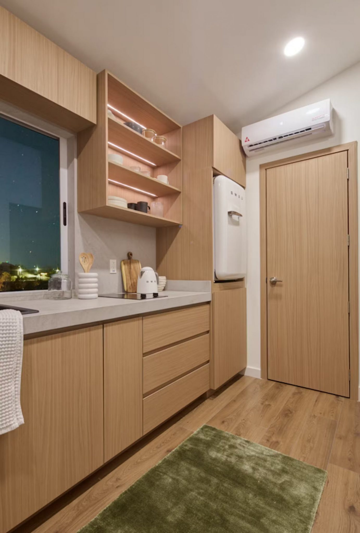 intérieur mini maison mobile 20m2