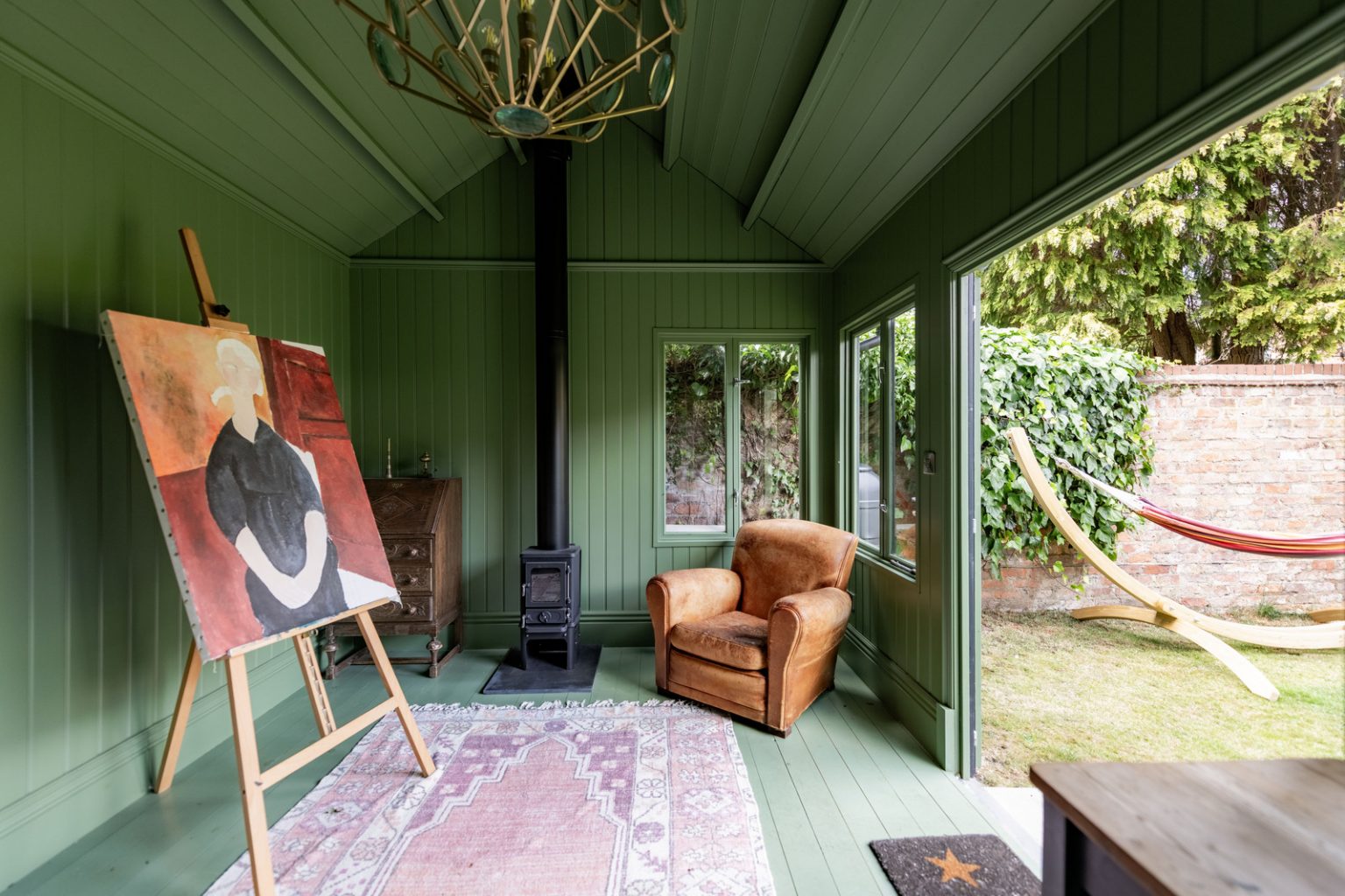 annexe jardin atelier d'artiste