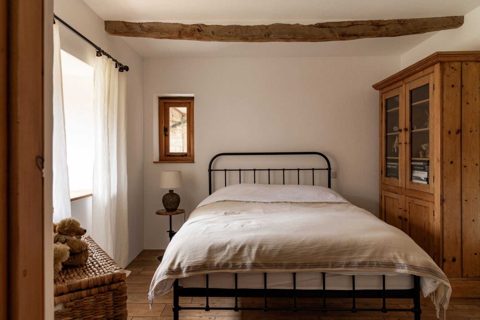 chambre avec poutres