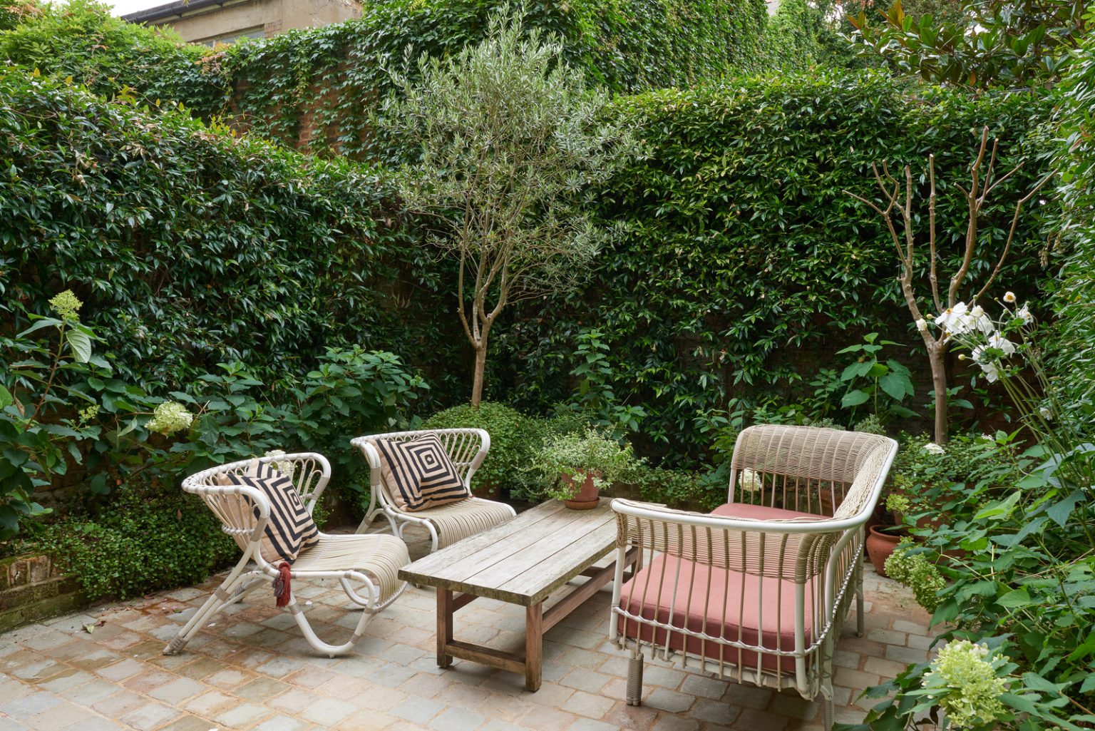 jardin appartement Londres