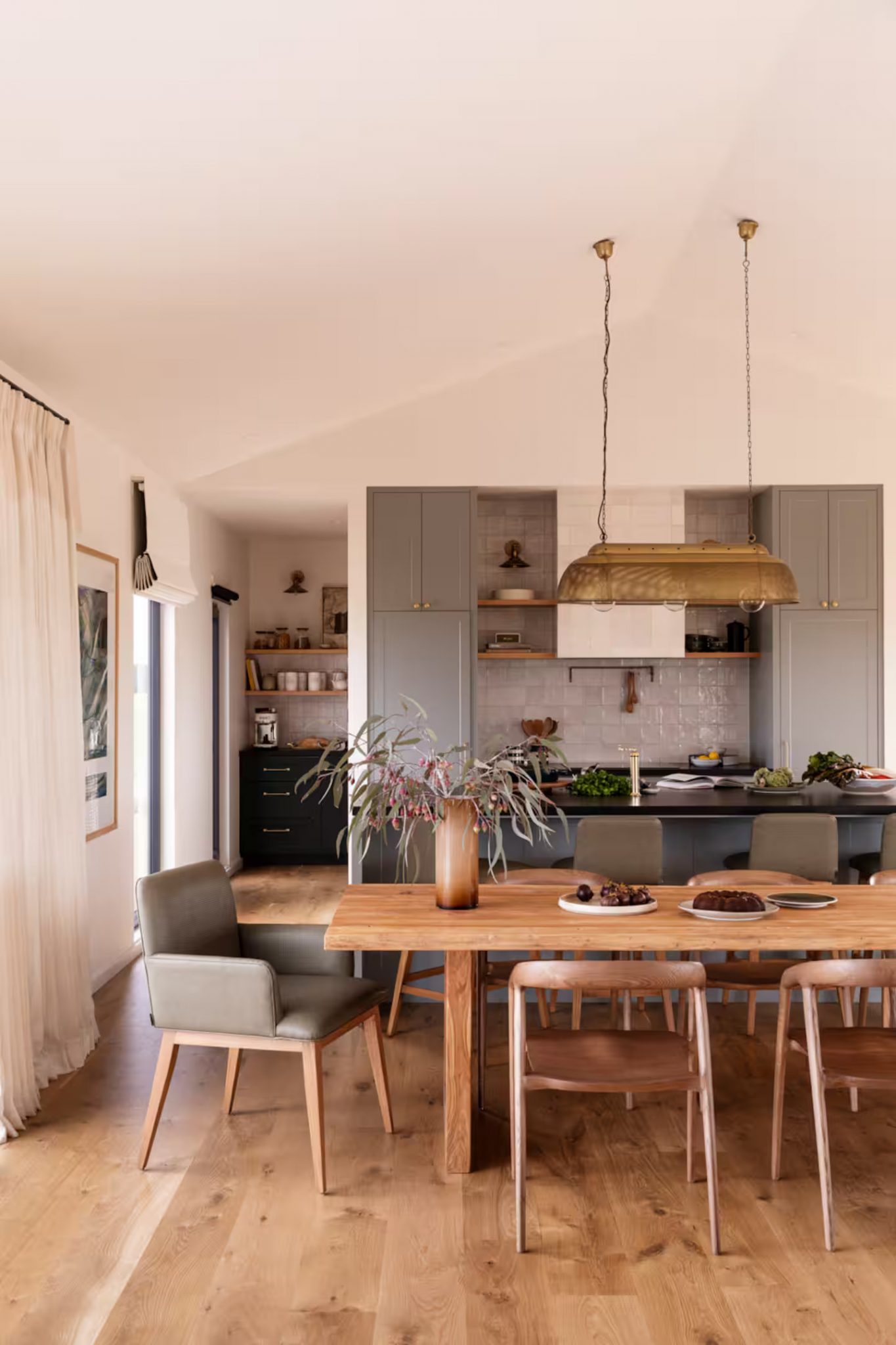 cuisine ouverte maison contemporaine design et durable Port Farm