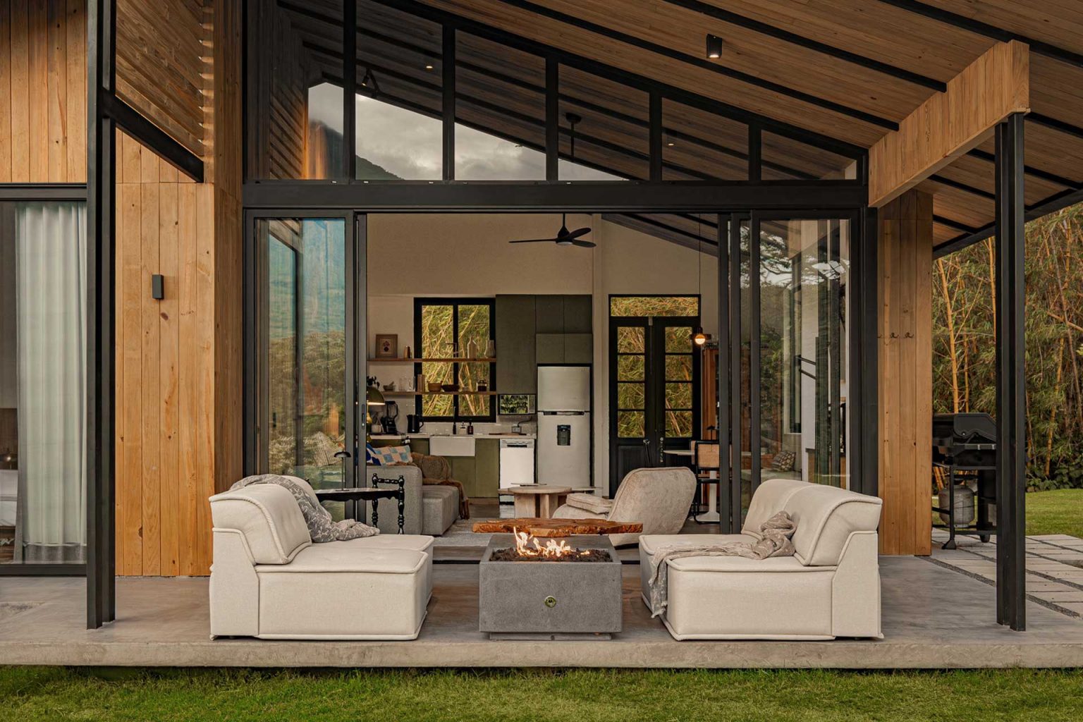 terrasse maison en bois