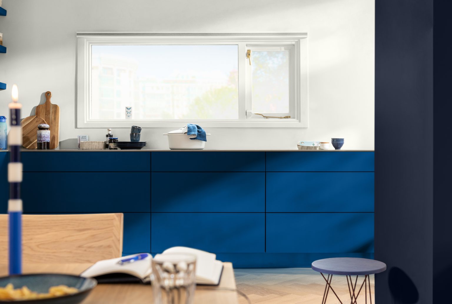 cuisine bleue encre