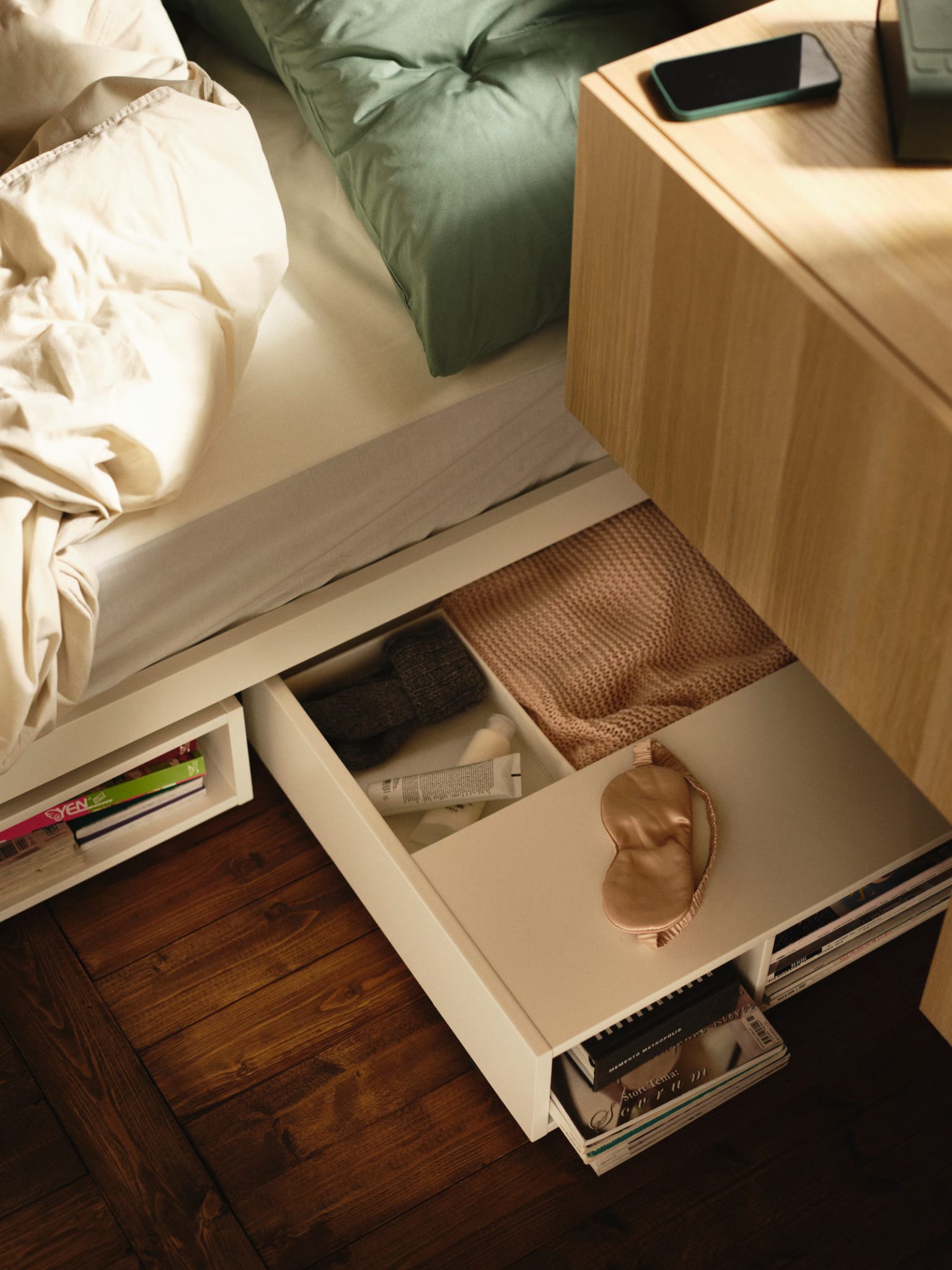 lit avec rangements IKEA