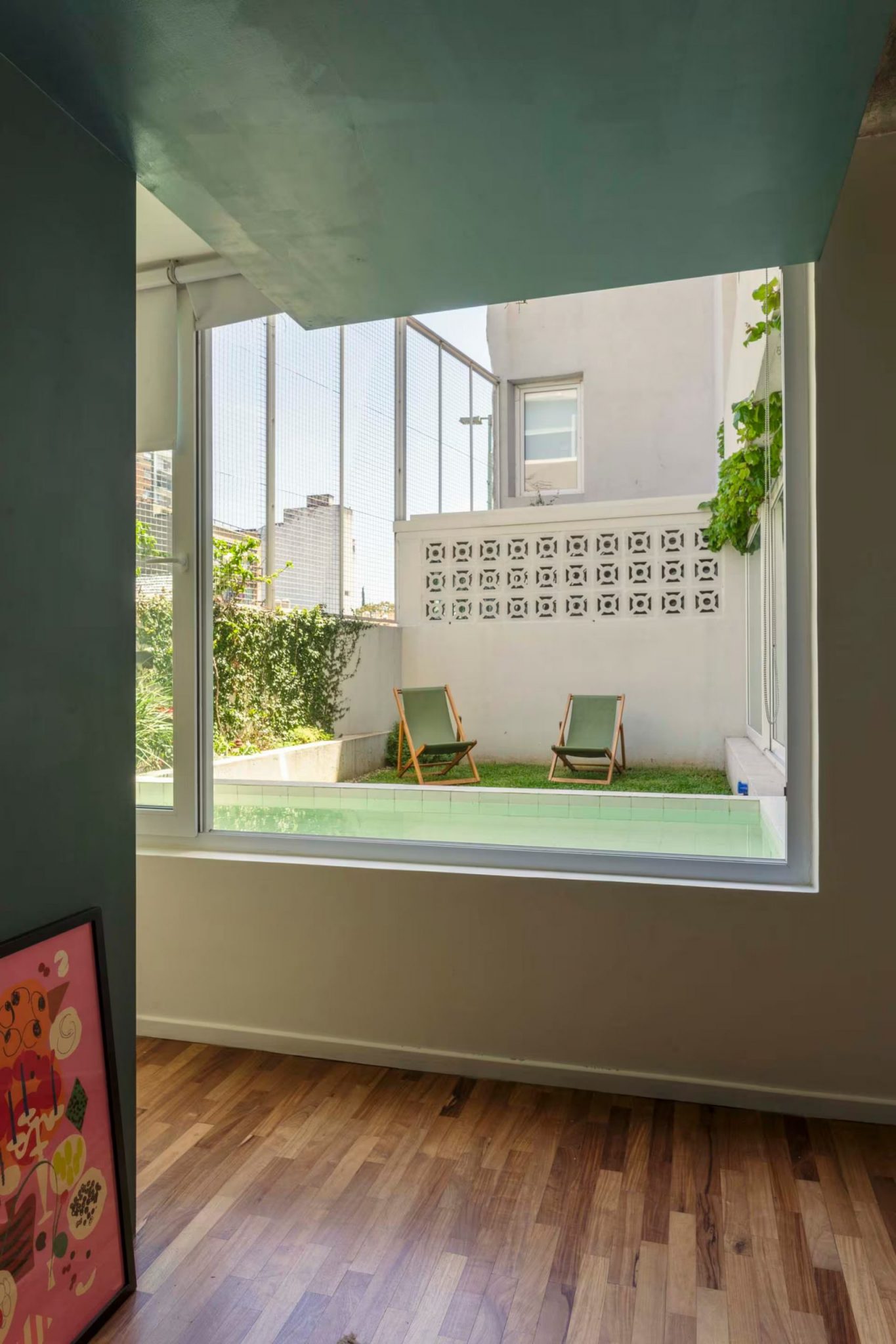 terrasse avec piscine