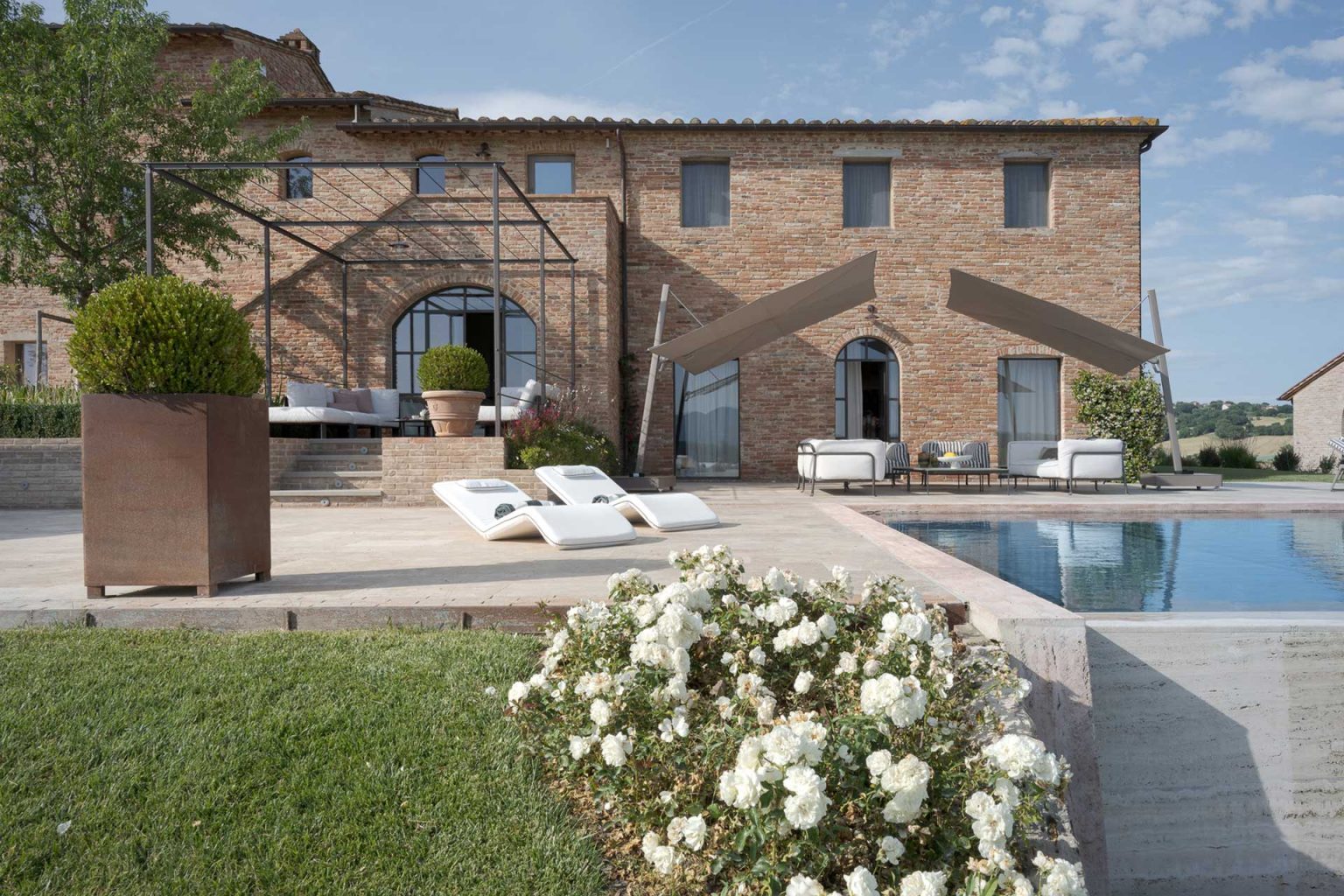 maison en pierres Ombrie avec piscine Il Mandorlo