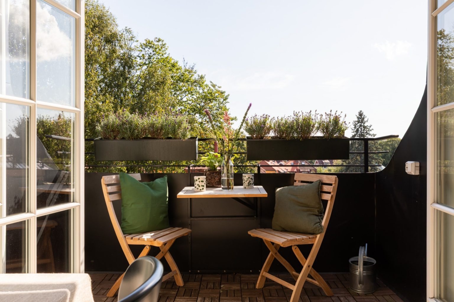 terrasse en plein ciel