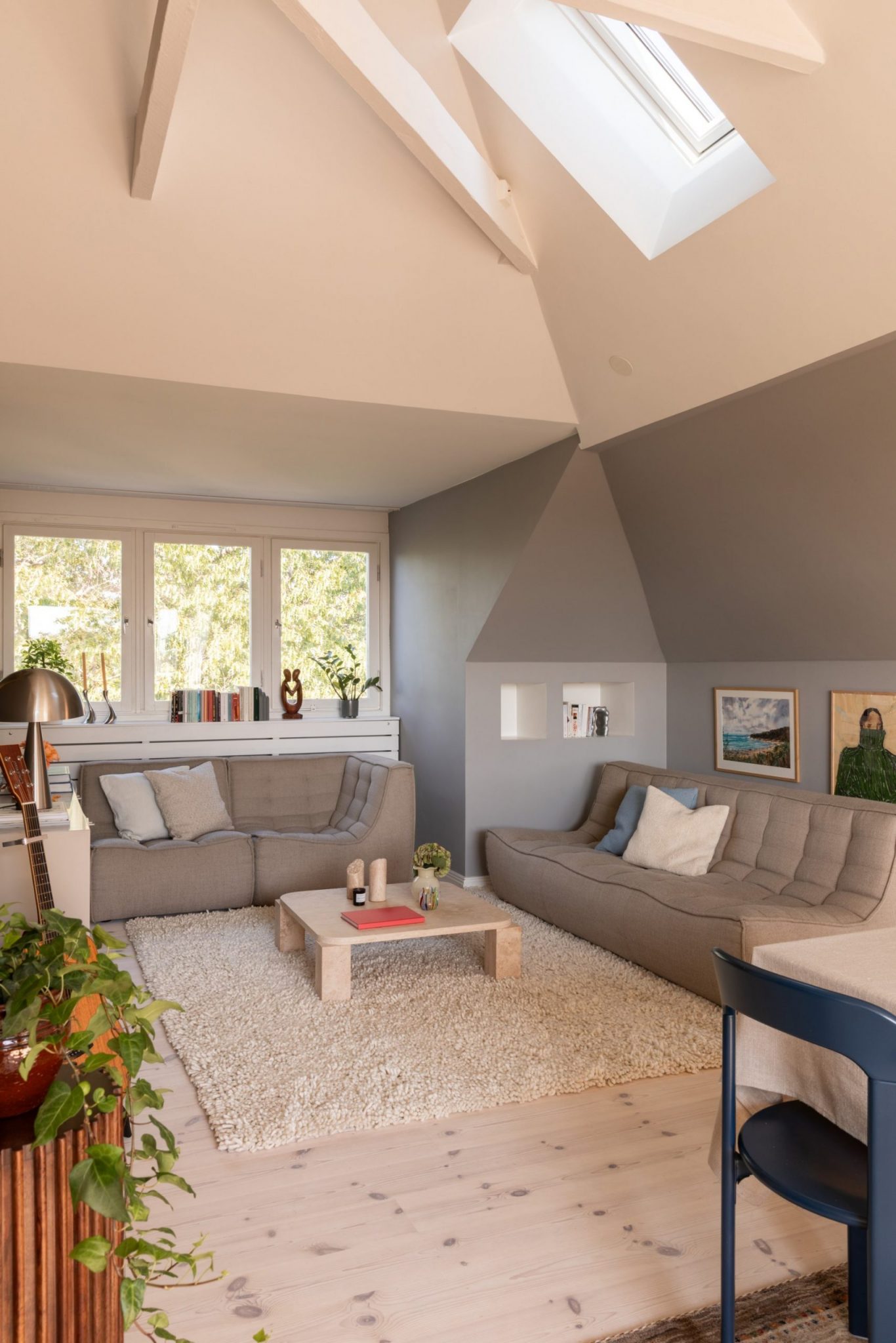 salle à manger et salon décoration scandinave et design